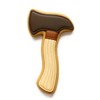 Fireman/Lumberjack/Hunter Axe 4 Inch Cookie Cutter from The Cookie Cutter