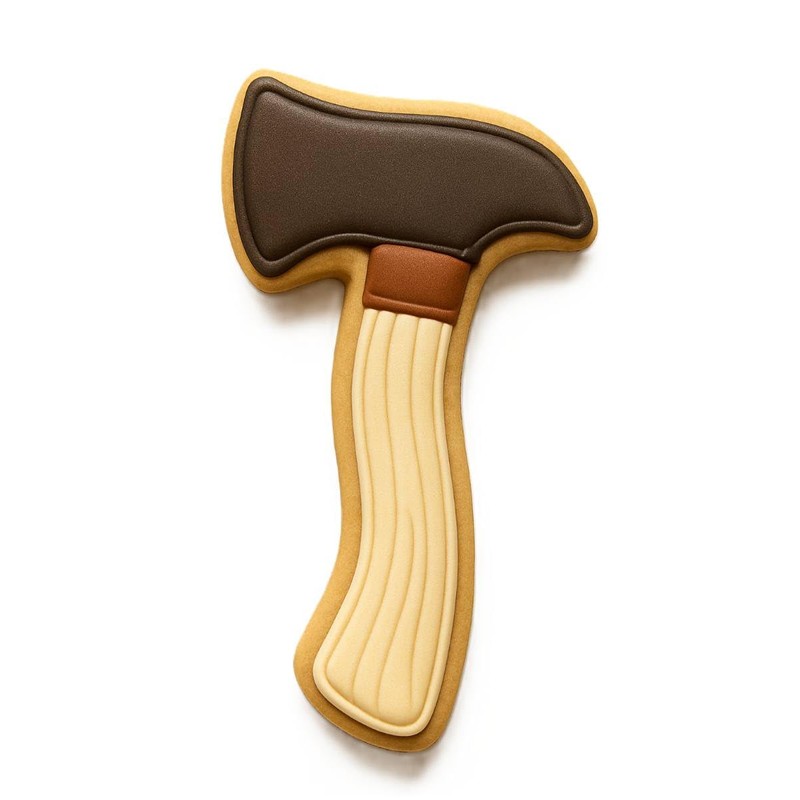 Fireman/Lumberjack/Hunter Axe 4 Inch Cookie Cutter from The Cookie Cutter
