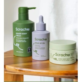 Bundle Scrachee 1crema Soaked,1 Aceite Gold Up, 1 Balm.                                                                                               