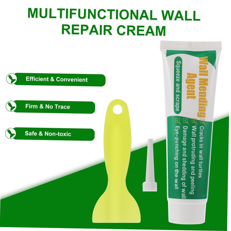 LALAFINA 1 Set Wall Repair Cream Wall Mending Agent with