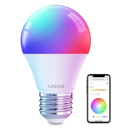 Linkind RGBTW - Bombillas inteligentes que cambian de color, 1 paquete