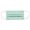 ROBIN HAT - Model: MINT DOT Reusable Face Cover with