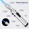 Refillable Butane Torch for Cooking – Adjustable Jet Flame with