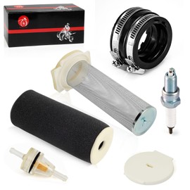 Air Filter Guide End Cap Kit Spark Plug Intake Manifold For Yamaha Grizzly 660 2002-2008