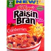 Kellogg's Raisin Bran with Cranberries - 13.5 oz (Pack of