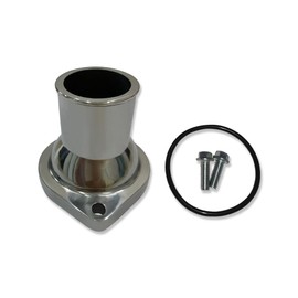 IMOOA Straight Up Water Neck Thermostat Housing For Chevy LS1 LS2 LS3 LS7 LS9 L76 L92 Polished Aluminum