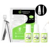 CHERIMOYA Kit Tips para Uñas Coffin 240pz + Pegamento 3x10ml