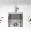 13 Stainless Undermount Bar Sink, 13 x 15 Inch Under