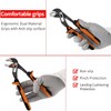 Sharp-tec Plumbers Wrench Set, 2-Piece Tongue-and-Groove Pliers, Quick Adjustable Wrench