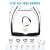 Pro Acme Polarised Men's Sunglasses, Oversized Space Over Glasses Shades