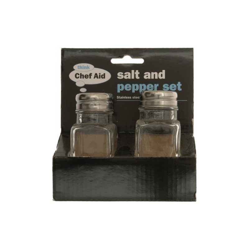 Chef Aid Salt and Pepper Shakers