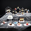 100 Pack Cupcake Liners with Lids 3.5 Oz Foil Baking