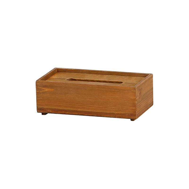 Abite Doo Tissue Box YI-601-BR Brown (W x D x