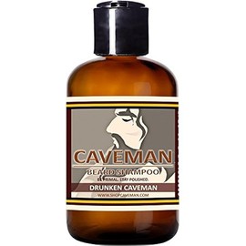 Caveman Beard Wash and Shampoo - Drunken Caveman, Bay Rum - No. 1 Men's Beard Wash (8oz)
