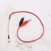 ECSiNG 2pcs Crocodile Clip Test Cable SMA Male to Crocodile