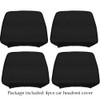 Imeisuit Car Seat Headrest Cover Soft Washable Dirt-proof Car Head