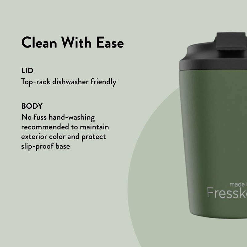 Made by Fressko Bino Tumbler for Coffee, Long Lasting Taste,