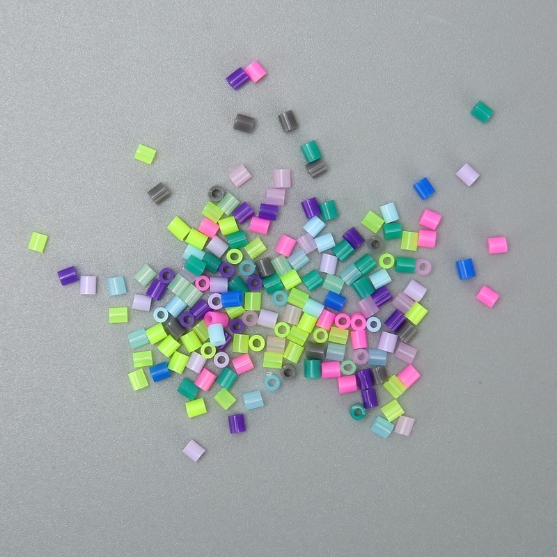 Kids Fuse Beads Kit 2.6mm 12 Colors Quadrate Heart Hexagonal