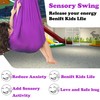 Adjustable Sensory Swing and Cuddle Swing for Indoor&Outdoor Kids Use