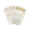 50Pcs Mason Jar Pattern Food Storage Bag Reusable Portable Stand