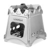 Lixada Camping Wood Stove Folding Lightweight Stainless Steel Wood Burning