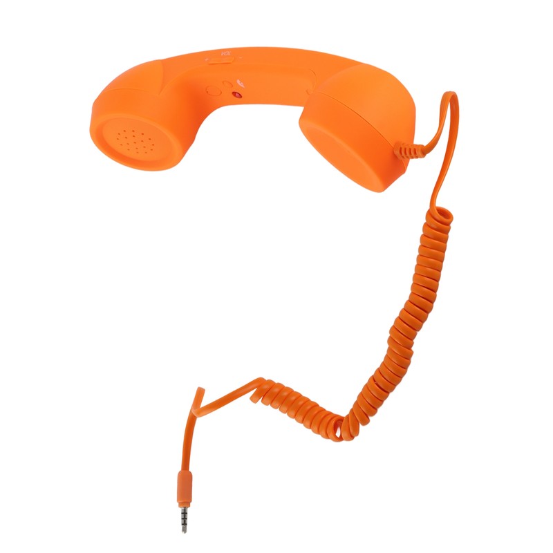 Cell Phone Handset USB C Radiation Proof Vintage Phone Handset