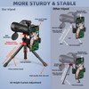 12x60 Monocular Telescope High Powered with Smartphone Adapter Tripod and
