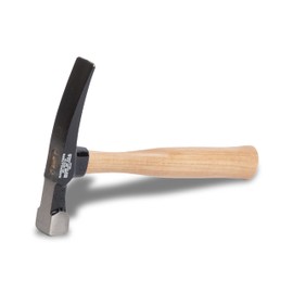 MARSHALLTOWN Brick Hammers, MARSHALLTOWN Brick Hammer, 279mm Length, 16 Ounce Weight, High-Grade Steel w/ Hickory Handle, Made in the USA, 600