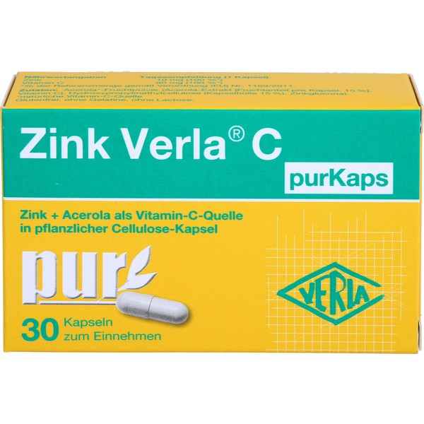 Zink Verla C Purkaps, 30 St KAP