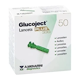 GLUCOJECT 50 LANCETS Plus 33G MENARINI PARA2