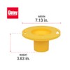 Oatey 43405 Set-Rite Toilet Flange Extender, 1 size, Yellow