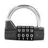 Door Password Lock,4 Dial Digit Code Combination Padlock Security Password