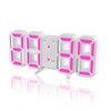 DSLIHA 3D Digital Alarm Clock for Bedrooms, LED Desk USB