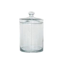 Creative Co-Op, Clear Classic Glass Jar with Lid, 7 Cup