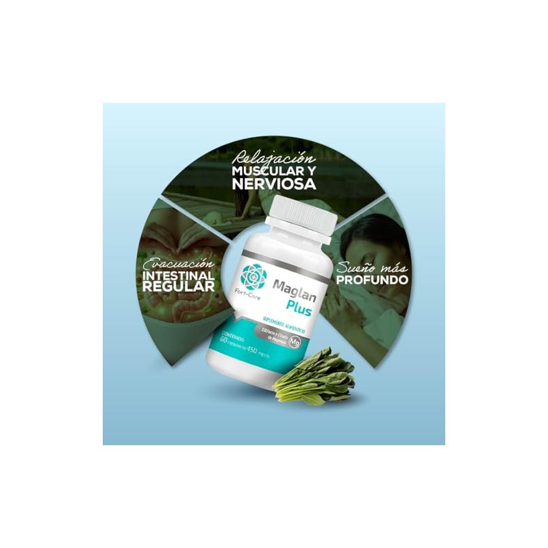 Fort Core - Maglan Plus Magnesio Glicinato + Citrato 600mg