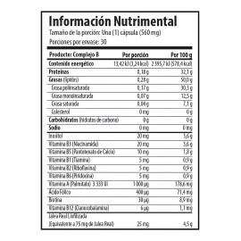 Complejo B Jalea Real 30 Cápsulas Solanum