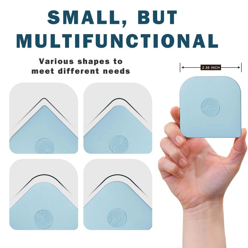 Matscover Pan Scraper, 5 Pcs Pot Scraper Plastic, Pot Scraper