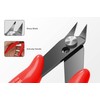 HongWay 5pcs Wire Cutters, Micro Flush Cutters with Spring, Wire