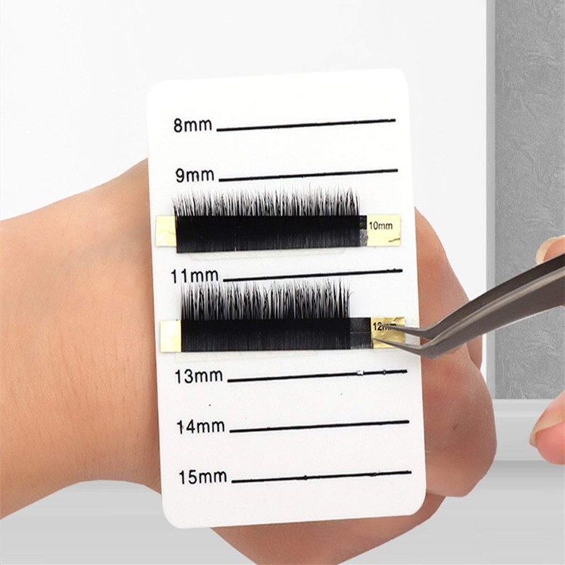 2 Pcs False Eyelash Pallets Acrylic Makeup Eyelash Trays for