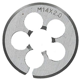 Metric MM M14 x 2.0 Split Die Threading Tool Thread Cutter 38mm Tungsten Steel