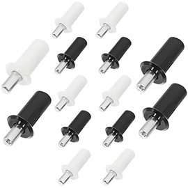 16pcs Spring Loaded Shutter Replacement Bolts,Window Louver Repair Pins