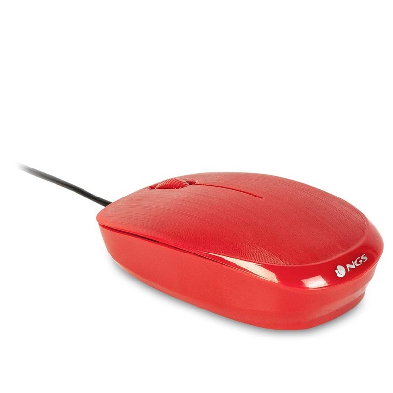 NGS pcs71601flamer – Optical Mouse, Red