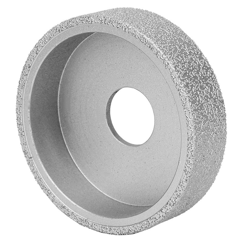7.3cm Brazed Diamond Edge Grinding Wheel Flat Grinding Wheel for
