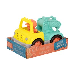 Wonder Wheels by Battat – Little Yow Truck – Toy Truck for Toddlers – Moveable Parts – Durable & Sturdy Construction Toy – Recyclable