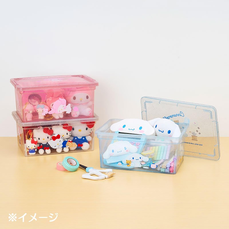 Sanrio 723304 Storage Case, S, Hangyodon, Stacking, Small Storage Case