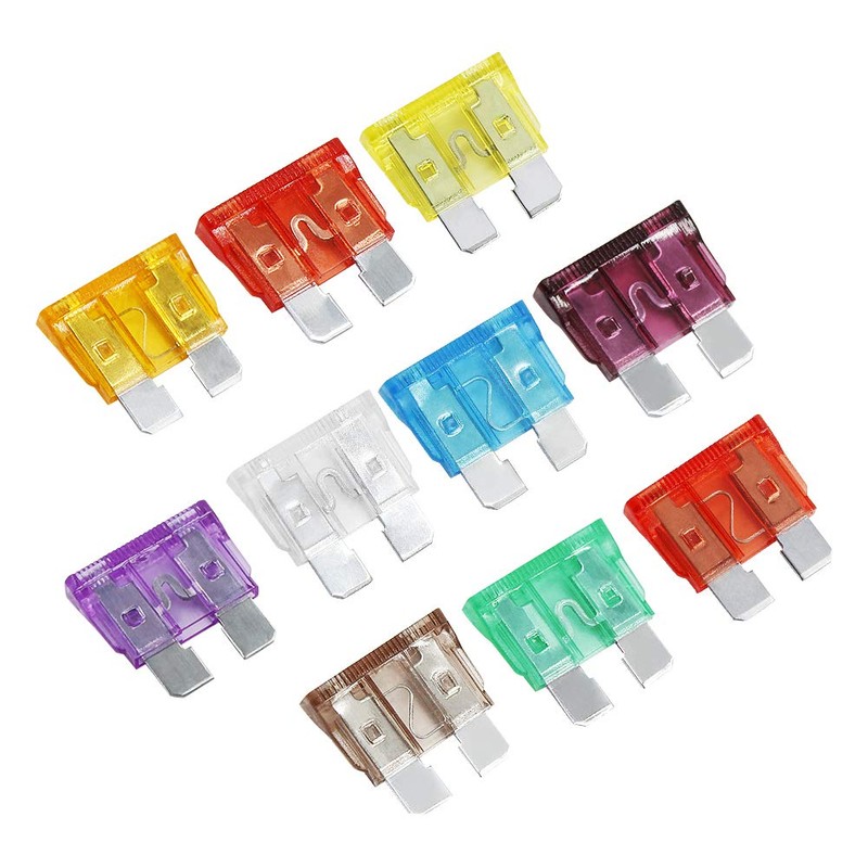 AHL 100pcs Auto Motorcycle Car Boat Truck Blade Fuse Box