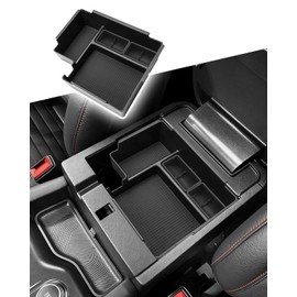 CDEFG para Ford Explorer 2025 2026 - Bandeja organizadora de consola central, inserto central de almacenamiento de reposabrazos - Explorer 2025 2026 (activo, línea ST, platino y ST) accesorios