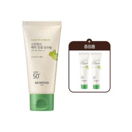 Skin Food [무기자차] 베리 진정 선크림 50ml+[증정] 진정 선크림 15ml*2 [Non-Tinted] Berry Soothing Sunscreen 50ml + [Gift] Soothing Sunscreen 15ml*2