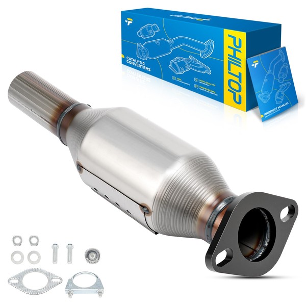 PHILTOP High Flow Catalytic Converter Compatible with 2017-2019 Elantra 2.0L,