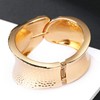 Gold Cuff Bangle Bracelets for Women Trendy Chunky Gold Bracelet